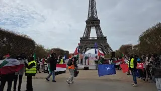 Live: Paris, Protest for Sudan, manif pour le Soudan Champs de Mars, 08/11/2025