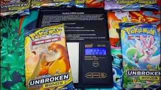 Weighing & Opening Unbroken Bonds Booster Packs! Pokemon | TheEnglishTrainer