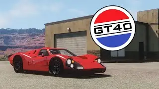 Ford GT40 Test Drive || BeamNG