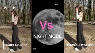 Xiaomi 14 Ultra vs iPhone 15 Pro Max Night Mode Camera Comparison
