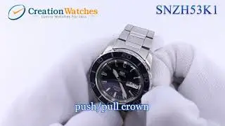 Seiko SNZH53 SNZH53K1 SNZH53K Automatic Sports Men's Watch