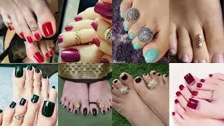 Daily Wear Silver Toe Rings Design//Simple Unique Toe Ring Design Ideas//Daily Wear Silver Toe Rings