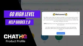 Go High Level User Guides 2.0 By ChatHQ