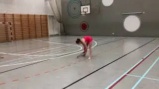 Anna Golubtsova. Rytmisk gymnastik. K&oslash;ller