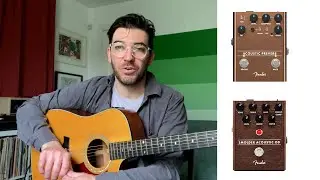 Fender Acoustic Preverb and Smolder Acoustic OD Effects Pedals | Demo
