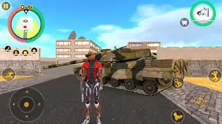 Rope hero 3 new games on | Attack military base with gravity gun | Android gameplay