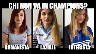 Romanista vs Laziale vs Interista [INTERVISTA TRIPLA] Sfida Champions
