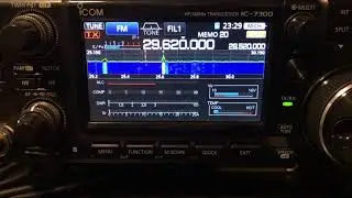 KQ2H repeater New York 29.620 mHz via multi hop sporadic E !