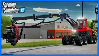 New Mods FS22 - 931XC Long Crane, Wymark Update, & Parker 6500 Grain Cart (17 Mods)