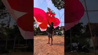 Sikepok Merah-Putih #layangan #sikepok #kite #kreatif #kreasi