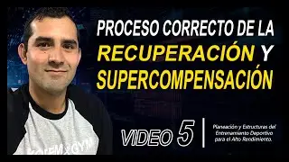 Proceso correcto de la RECUPERACIÓN Y SUPERCOMPENSACIÓN