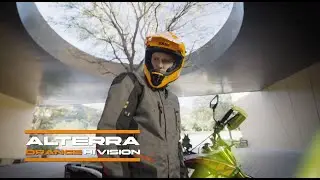 Casco para moto 🏍️💨 SMK modelo ALTERRA Orange HI VISION 🪖 con Certificaci&oacute;n ECE #smk #cross  #casco