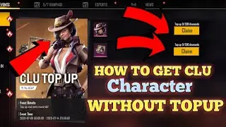 How to get clu character for free/without diamonds topup clu character/clu Character ability
