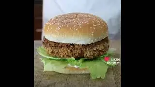 How to Make KFC Zero Chicken Burger 🍔