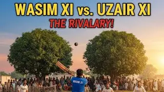 Waseem Eleven vs Uzair Eleven 🔥 High-Voltage Village Cricket Battle