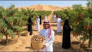 Inside Saudi Arabia&rsquo;s Billion-Dollar Desert Tamarind Mega Farms | Millions Harvested Daily