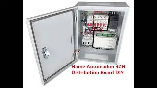Home Automation 4CH Distribution Board DIY | Smart IOT Project 2023!