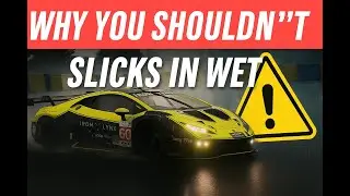 WHY You Should NEVER Use SLICKS in the WET ❌ | Le Mans Ultimate FAIL!