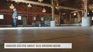West Michigan vendors excited about busy but chaotic 2022 wedding season