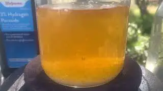 Making aqua regia for gold recovery from rocks