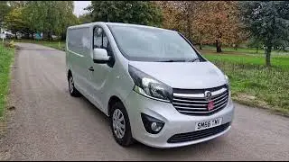 ❌ Vauxhall (Opel) Vivaro 2017, 1.6L CDTI, ULEZ compliant, Van, Manual transm. JDS Glasgow Motors