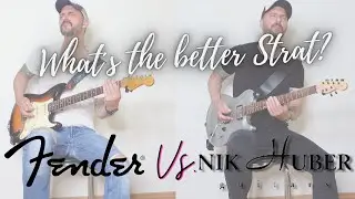 Fender Stratocaster vs. Nik Huber Dolphin Bolt On