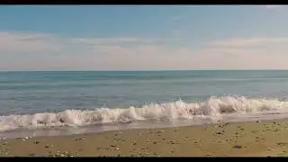 Успокаивающий шум морских волн | Белый шум для релаксации и медитации (4K, без музыки)