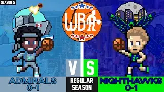 WBA Season 5, Game 2 | Vancouver Admirals (0-1) @ San Diego Nighthawks (0-1)