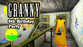 Granny Game Horror Escape Gameplay |Birthday Party🥳🎉 Ep-2 #granny #horror #ytvideo #scary #gaming