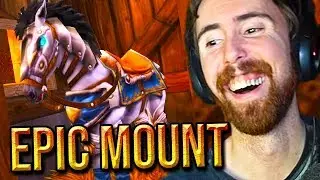 Asmongold Finally Gets His Epic Mount In Classic WoW