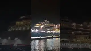 MV Borealis in Tallinn at night #cargoship #fredolsen #portoftallinn #shipspotting #travel
