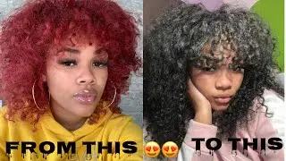 HOW I WENT FROM RED TO BLACK | NO DAMAGE