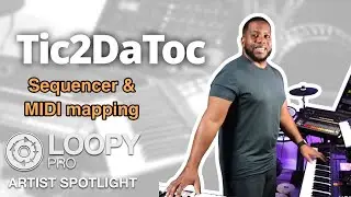 How Dominic Bazile uses Loopy Pro's sequencer in his performances