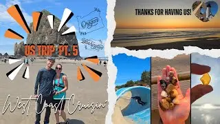 Cruising The Coast || FINAL Video of the US Trip #beaches #agates #adventuretravel