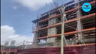 Несколько человек спасены после обрушения здания в Роман-Ридже