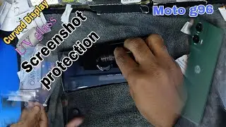 How to use UV Curved Glass | UV Light Liquid full Glass for Moto g96 |  How to apply UV glass