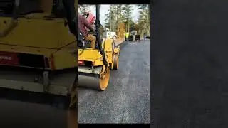 The proof is in the finishes. DraggTec drag box paving. #asphalt #dragbox #draggtec #paving