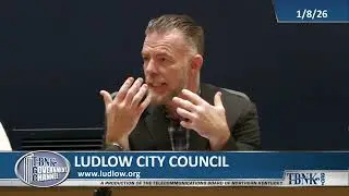 Ludlow City Council - January 8 2026