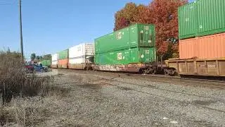 a couple nice days to railfan NS reading line