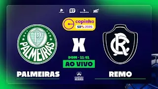 Palmeiras x Remo | Copinha 2026 na RECORD