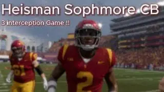 Heisman Sophmore DB 3 Pick Game!!!