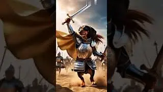 The Legendary Dachshund Warrior ⚔️🔥 | Epic AI Animation #AigenToon #EpicAnimation #AIAnimation