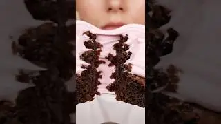 Marshmallow Stretch Brownie | Fast ASMR #ASMR #BrownieASMR #VEO3 #GooeyASMR #FoodTingles