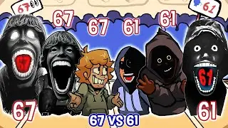 NEW ALL 67 VS 61 FNF | 67 Kid Meme Vs 61 Meme - Friday Night Funkin'