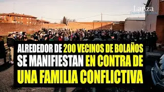 Alrededor de 200 vecinos de Bolaños se manifiestan en contra de una familia conflictiva