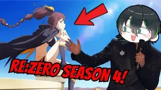 RE:ZERO SEASON 4 INFO?!!! (Apparently not... Turns out it was playing in the morning lol)