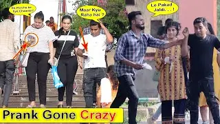 पर्चा न लेने पर मारे चाँटे ! Slapping Prank Gone Crazy | Bhasad News | Best Indian Pranks