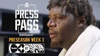 Wilson, Washington, Thompson react to 31-25 win over Jaguars | Press Pass | Pittsburgh Steelers