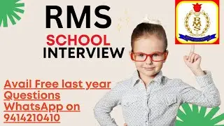 RMS Interview video | How to crack interview of military school | Military boarding school Interview