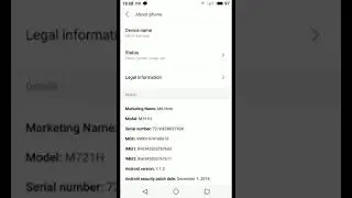 How to fix Meizu M6 note after update Flyme:7.1.1.0g look in Description